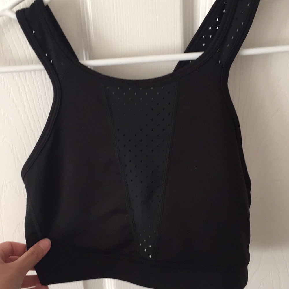 NWT Zella Racerback Sports Bra w/ Mesh Panel